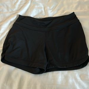Black High Waisted Shorts